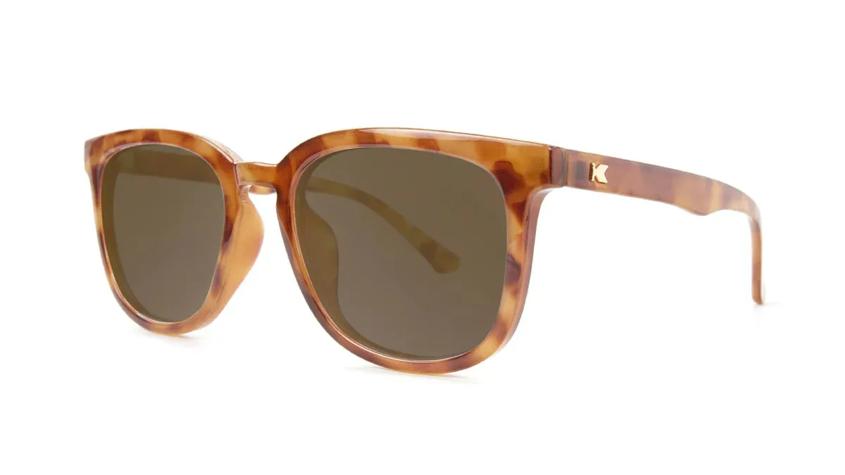 Knockaround Paso Robles: Glossy Blonde Tortoise Shell/Amber