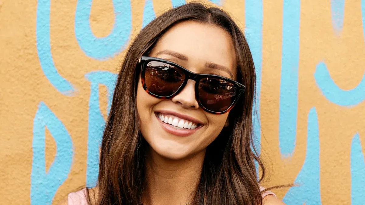Knockaround Premiums: Glossy Black and Tortoise Shell Fade/Amber