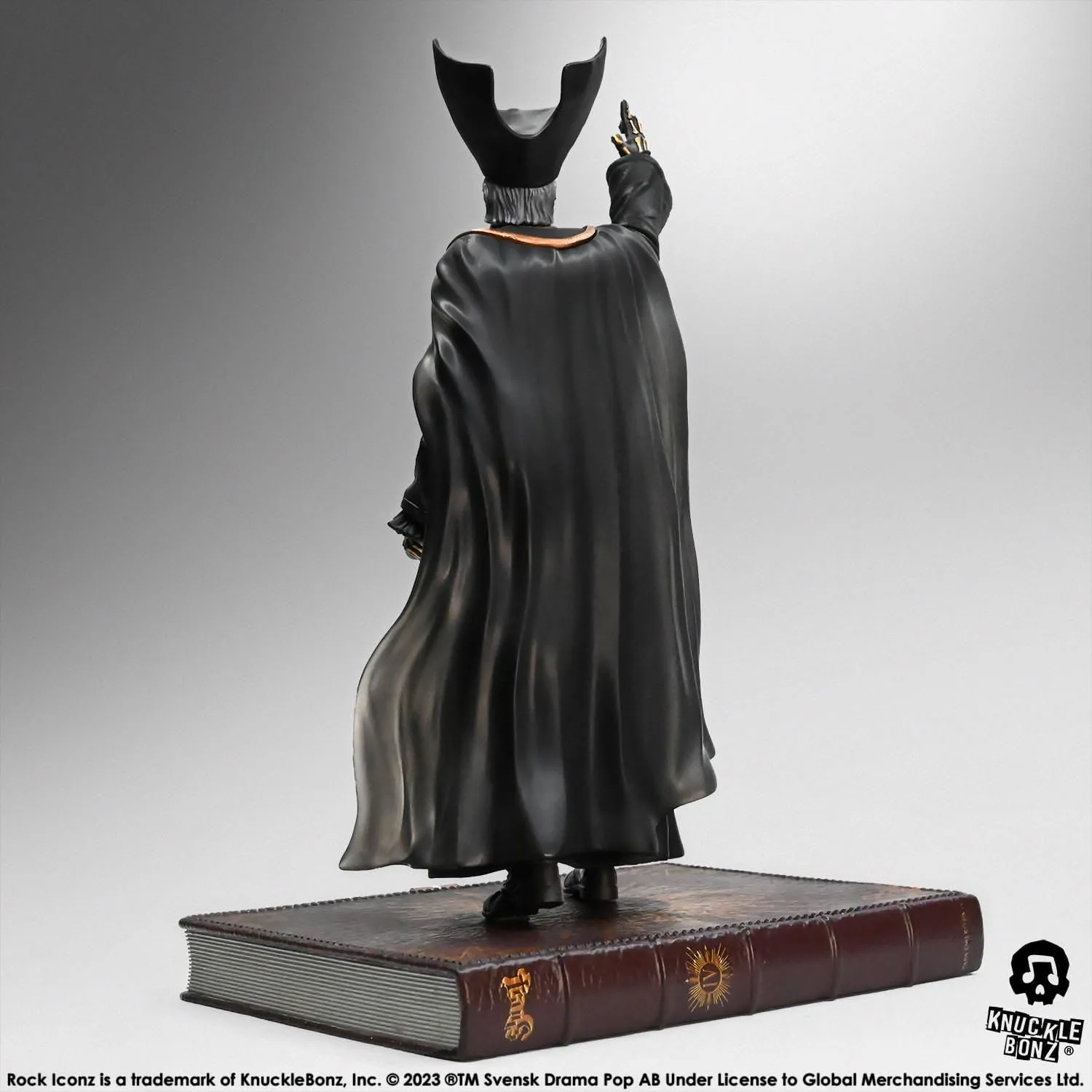 Knucklebonz Ghost Rock Iconz Papa Emeritus IV (Black Robes) Statue