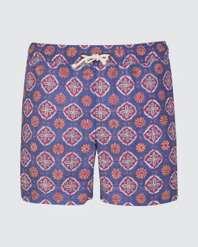 MAESTRALE SWIMSUIT IN RED & BLUE