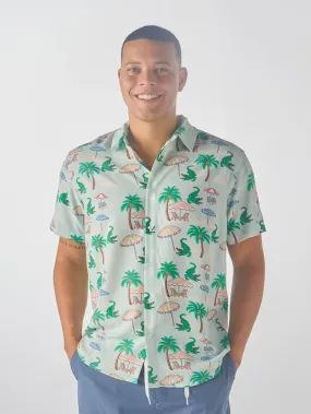 Men's Beach Gator Button Down (S-XXL)
