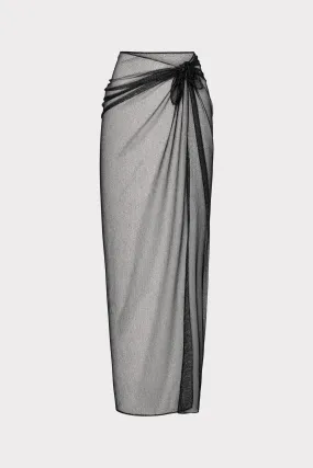 Metallic Mesh Sarong