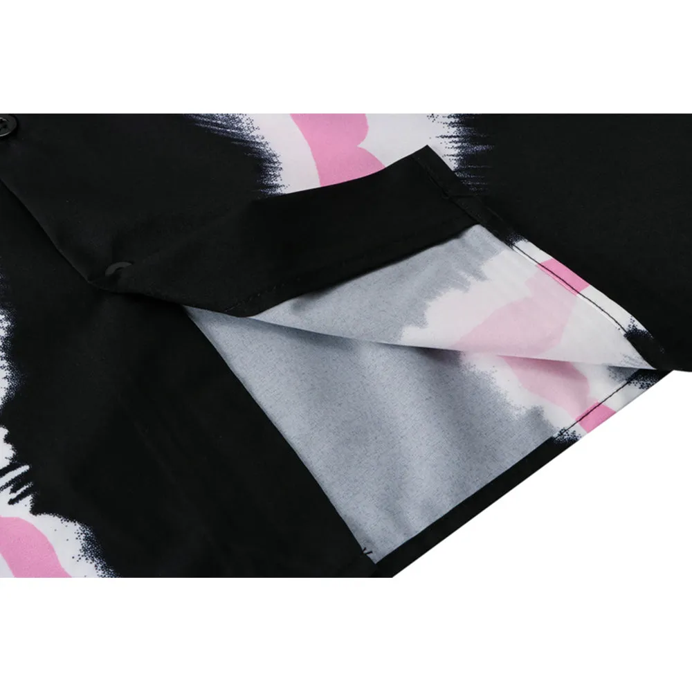 Metamorphosis Short Sleeve Button Up