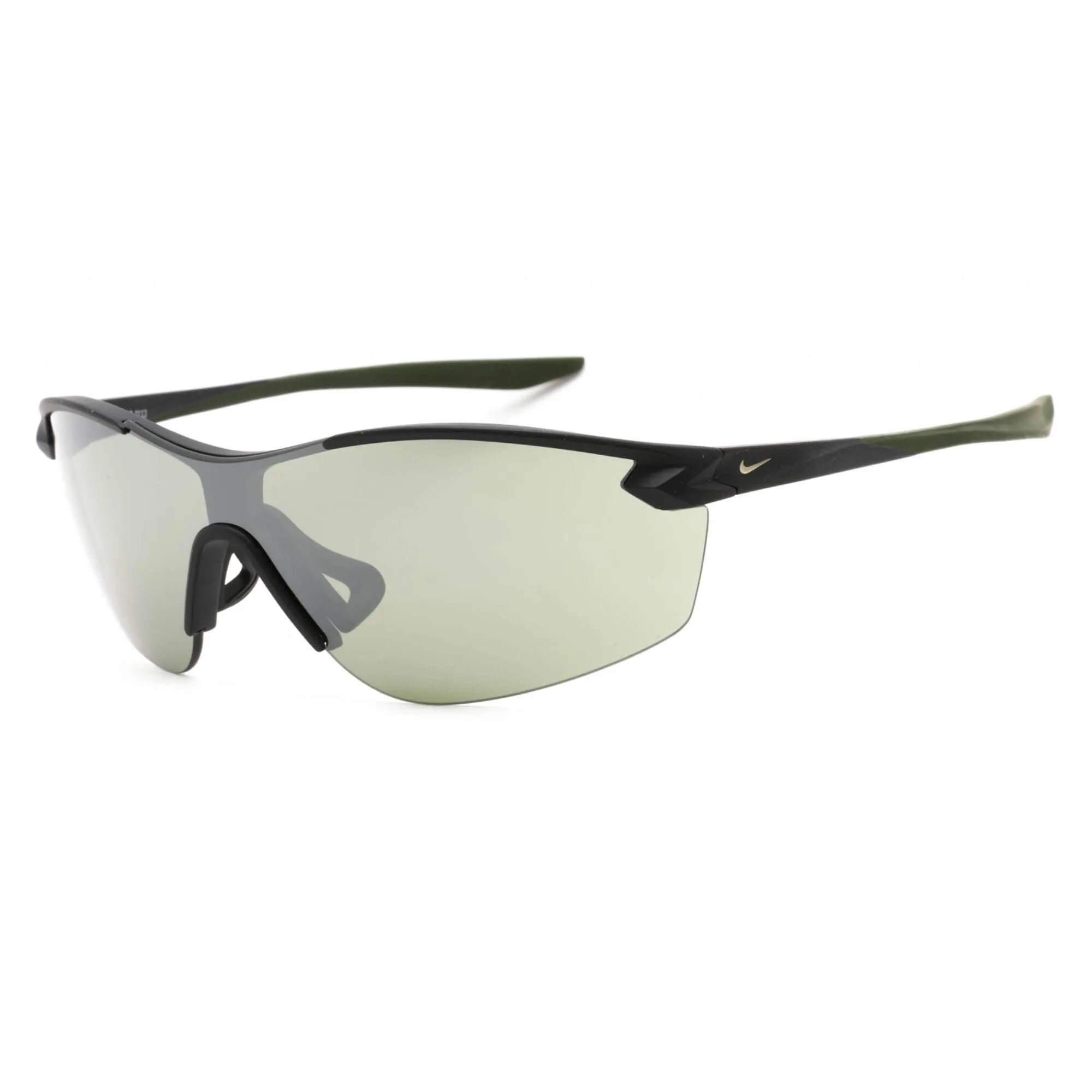 Nike Unisex Sunglasses - Half Rim Matte Black Acetate | NIKE VICTORY ELITE DV2131 010