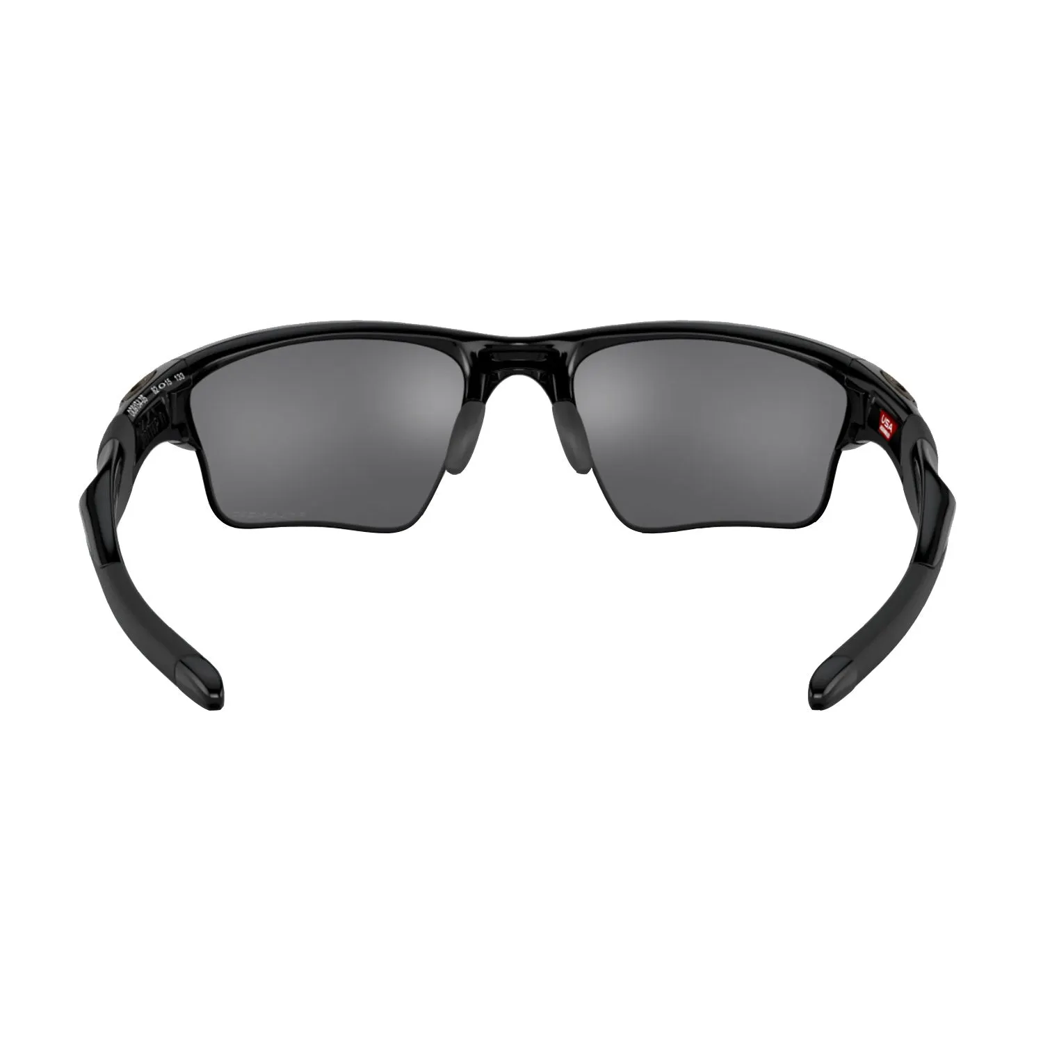 Oakley Half Jacket 2.0 XL Polished Black Black Iridium Polarized Sunglasses