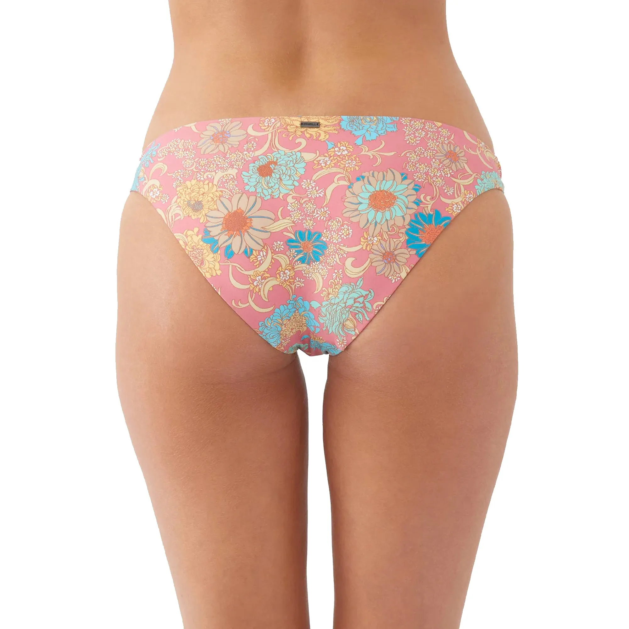 O'Neill Belize Floral Sunrise Women's Bikini Bottoms - Coral