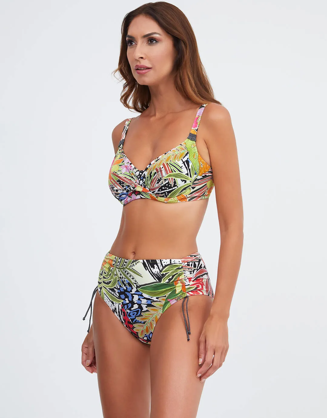 Palm Underwired Bikini Top - Multi