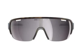POC DO Half Blade Clarity Sunglasses Tortoise Brown Frame Violet Silver Mirror Lens