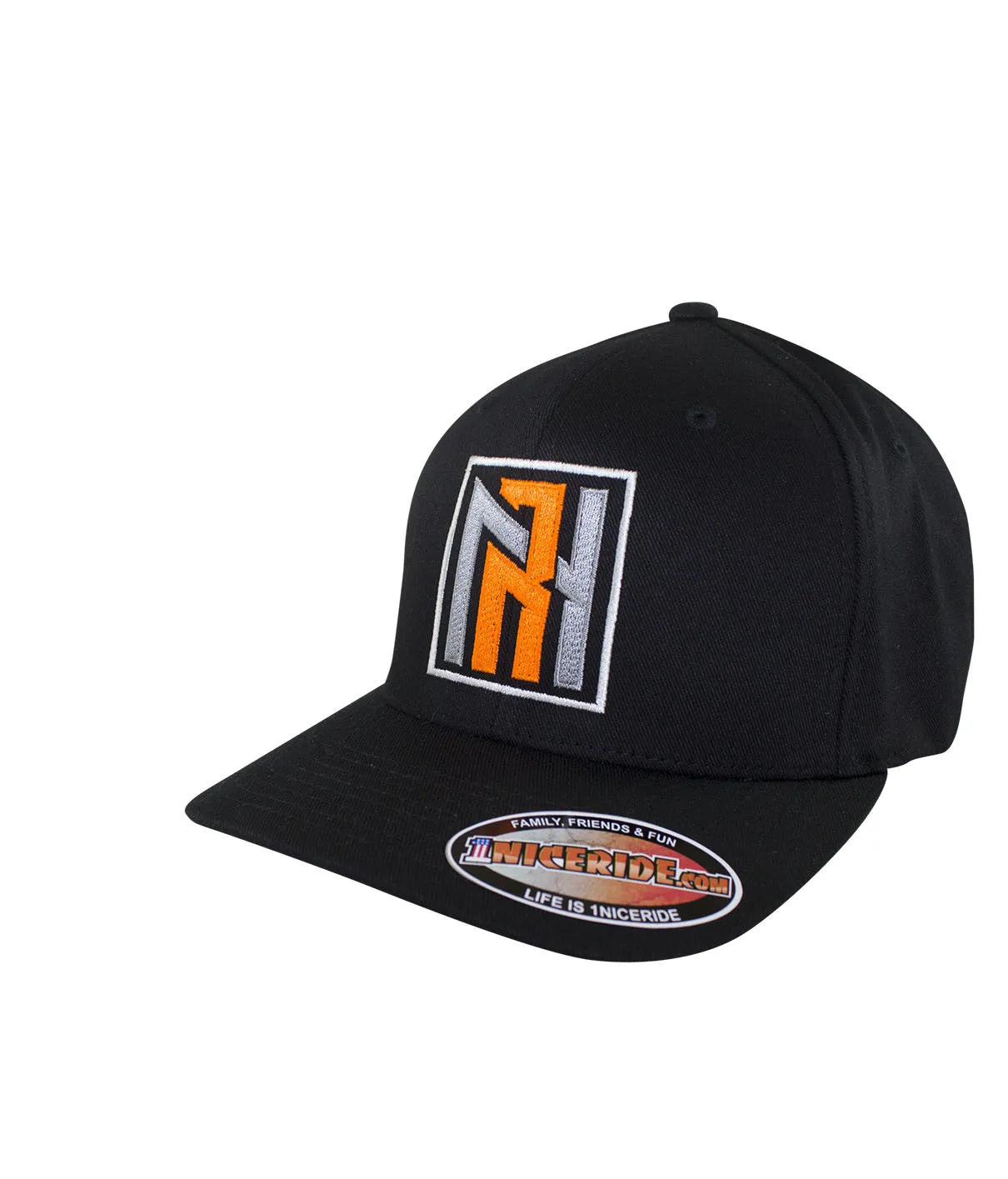 "N-R - Orange" Classic Flexfit Hat