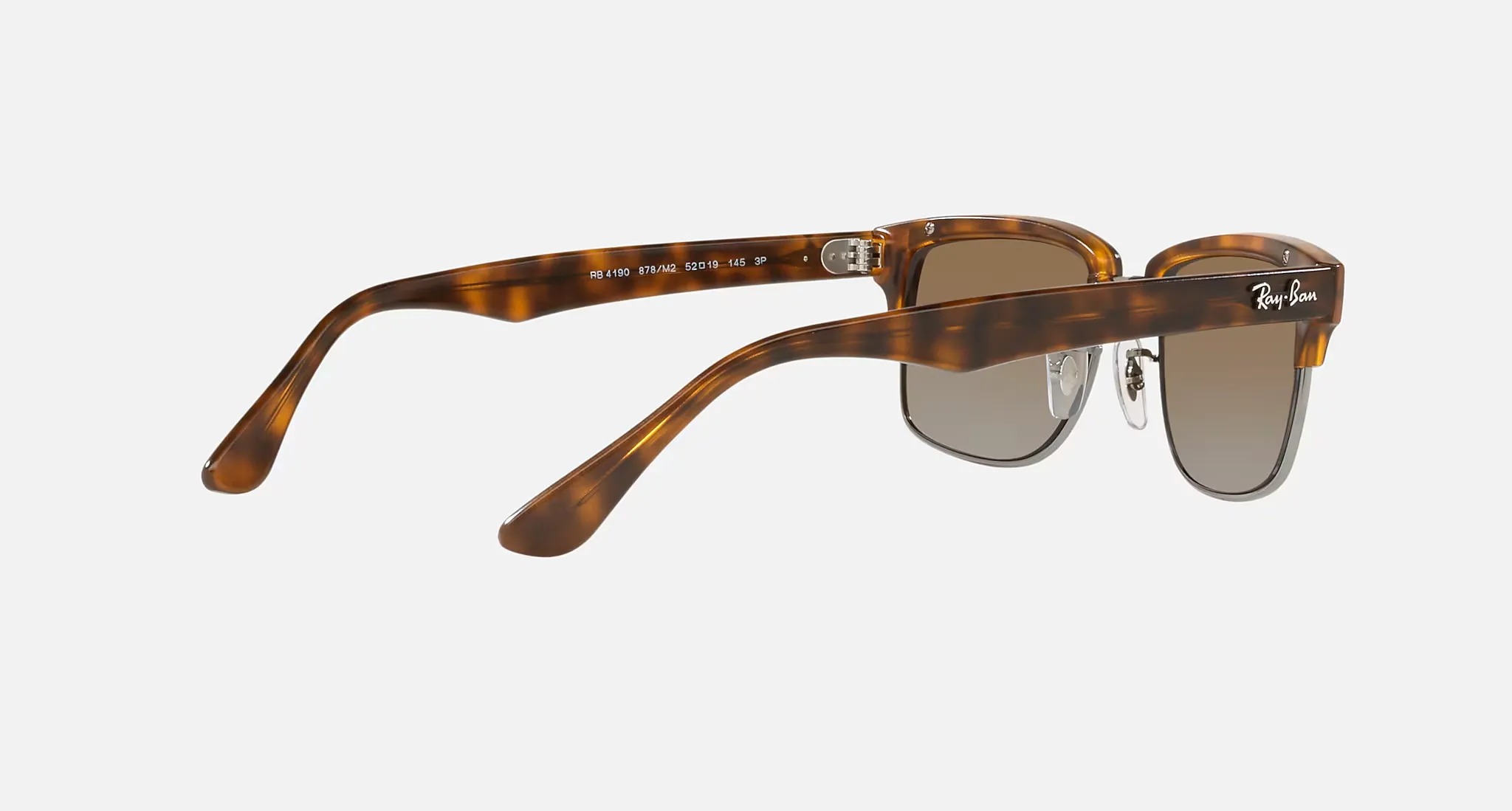 Ray-Ban RB4190 Clubmaster Square Unisex Lifestyle Sunglasses