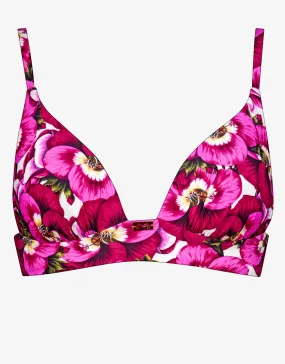 Revelation Bralette Bikini Top - Pansy Pink
