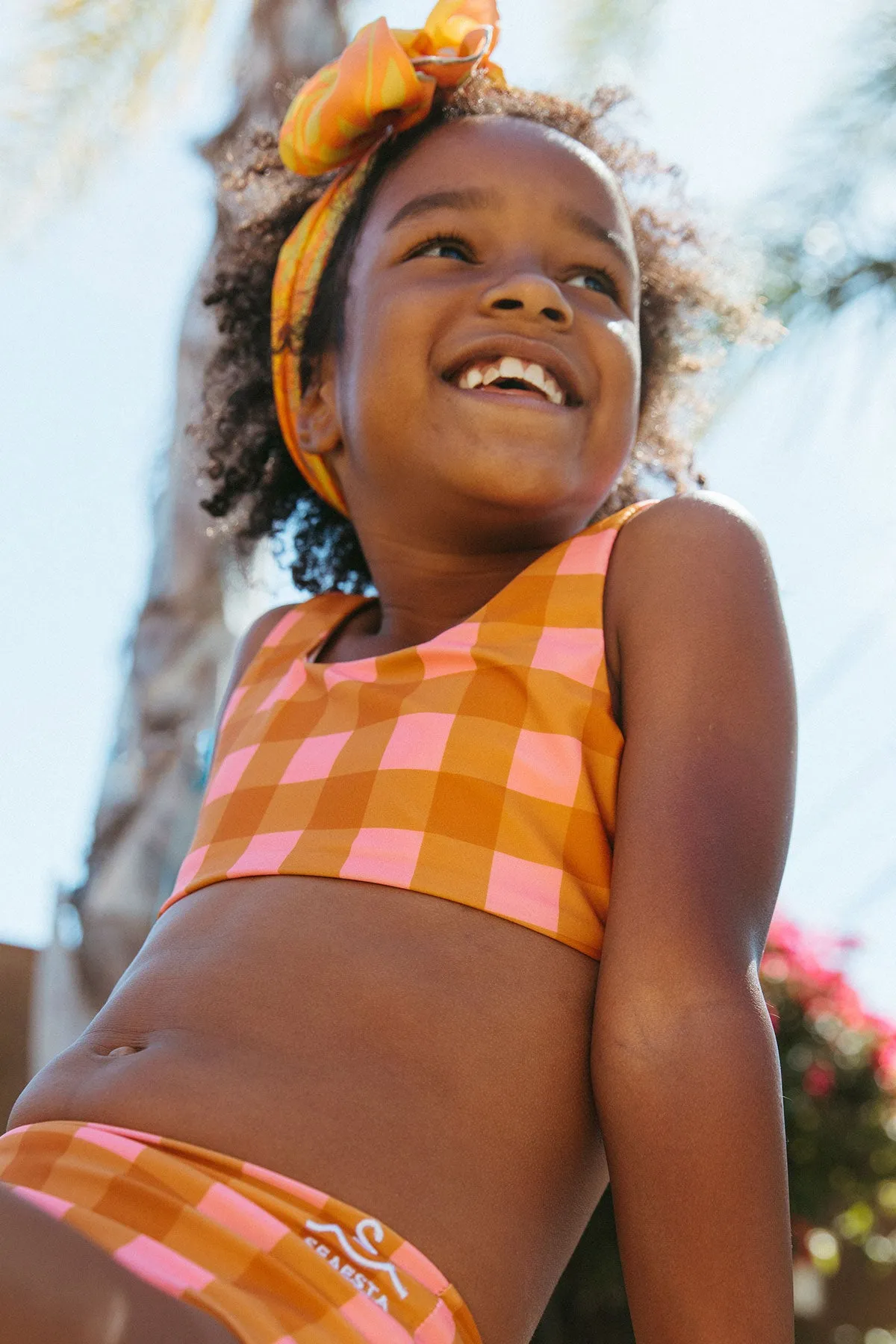 Seaside Gingham / Two Piece Swimsuit