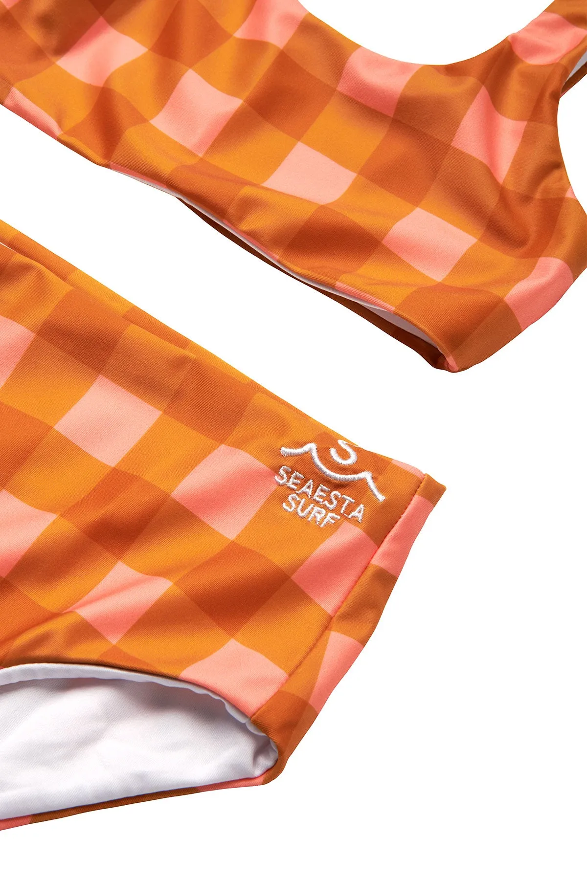 Seaside Gingham / Two Piece Swimsuit