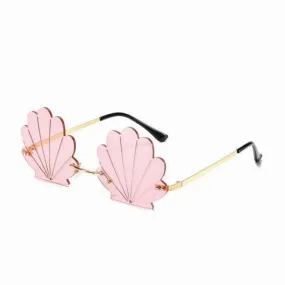 Shell Sunglasses Kids Pink Gold