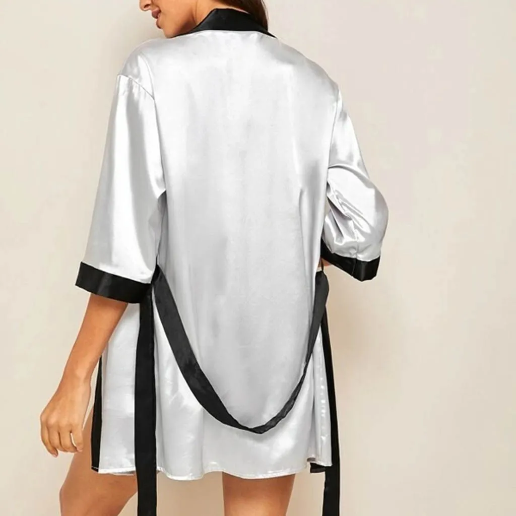 Silk Ribbon Bridesmaid Robes