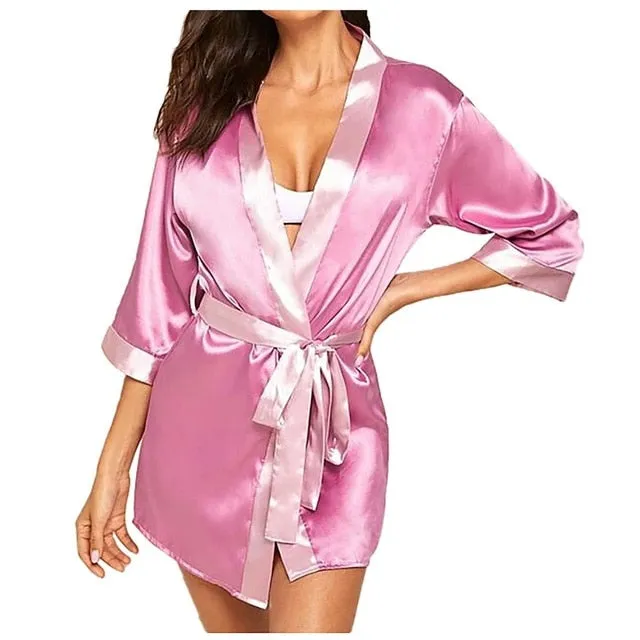 Silk Ribbon Bridesmaid Robes