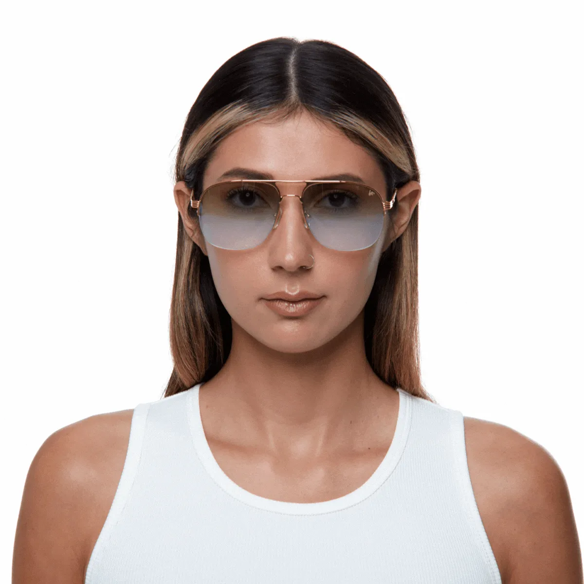 Snatch Half Rim 18KT Gold