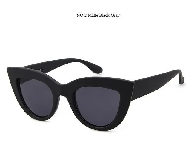 Sunglasses - Fashion Half Frame Women Sunglasses