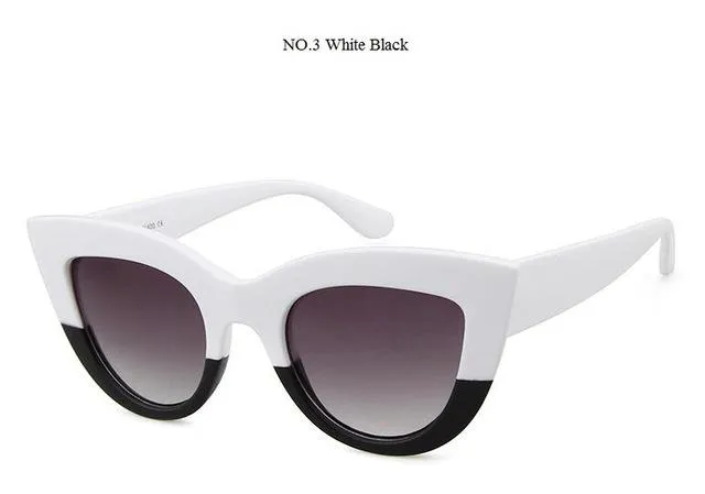 Sunglasses - Fashion Half Frame Women Sunglasses