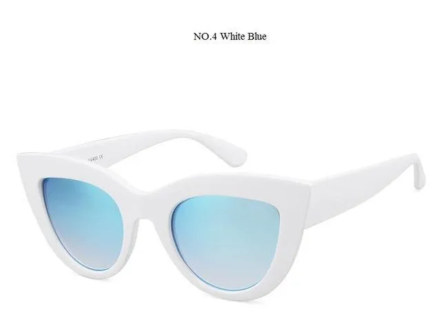 Sunglasses - Fashion Half Frame Women Sunglasses