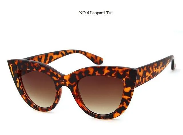 Sunglasses - Fashion Half Frame Women Sunglasses
