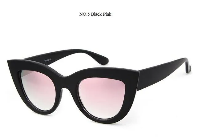 Sunglasses - Fashion Half Frame Women Sunglasses