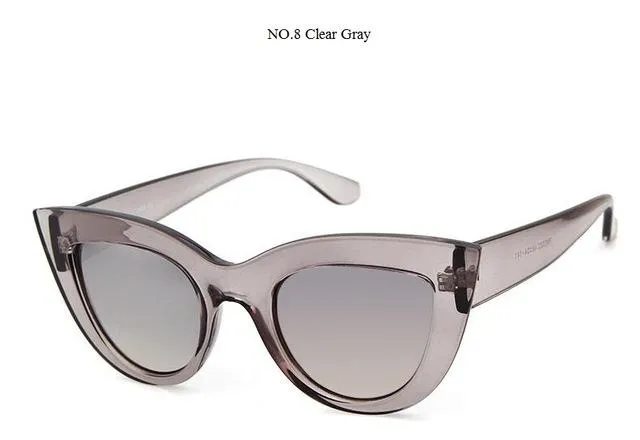 Sunglasses - Fashion Half Frame Women Sunglasses