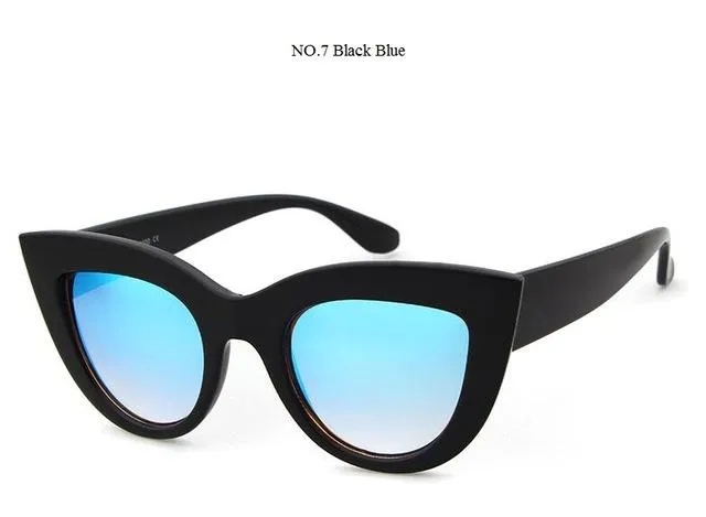 Sunglasses - Fashion Half Frame Women Sunglasses