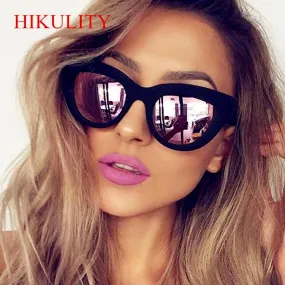 Sunglasses - Fashion Half Frame Women Sunglasses