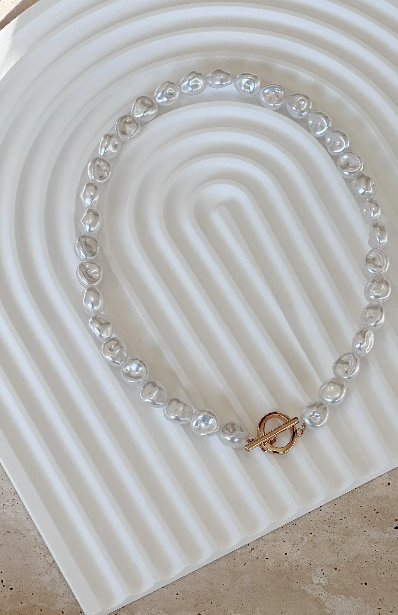 Sunkissed Necklace Pearl