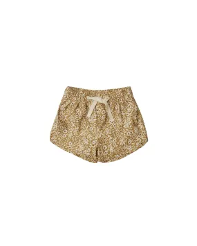 Swim Trunk Golden Ditsy