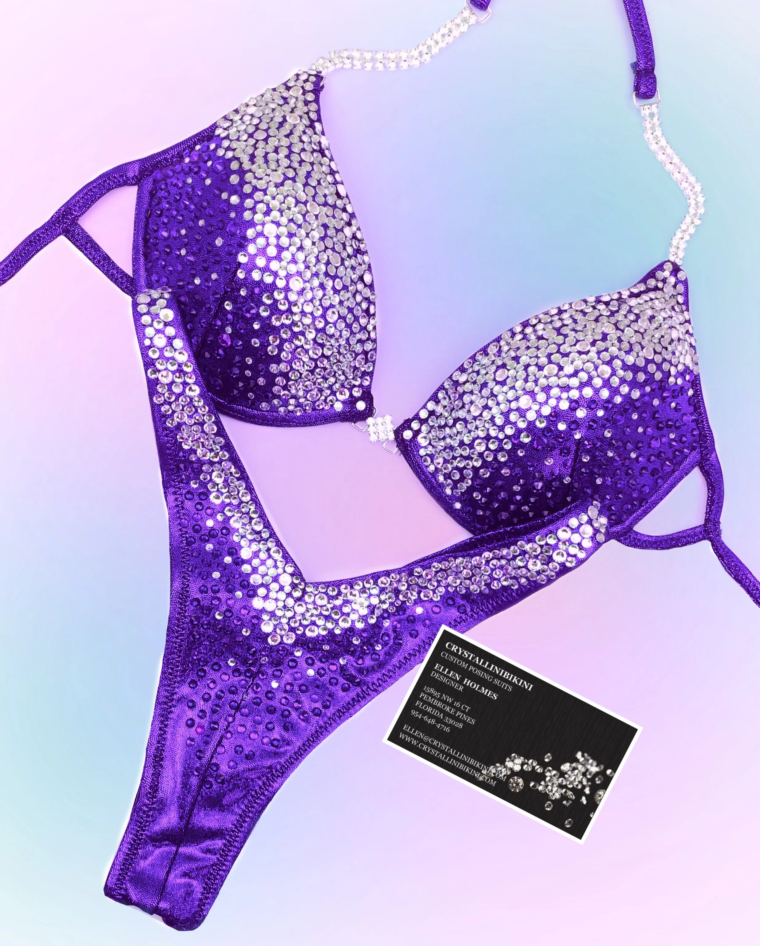 Tatiana wellness competition bikini