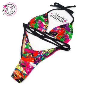 Teenie Weenie Bikini No.09 Paint Splash