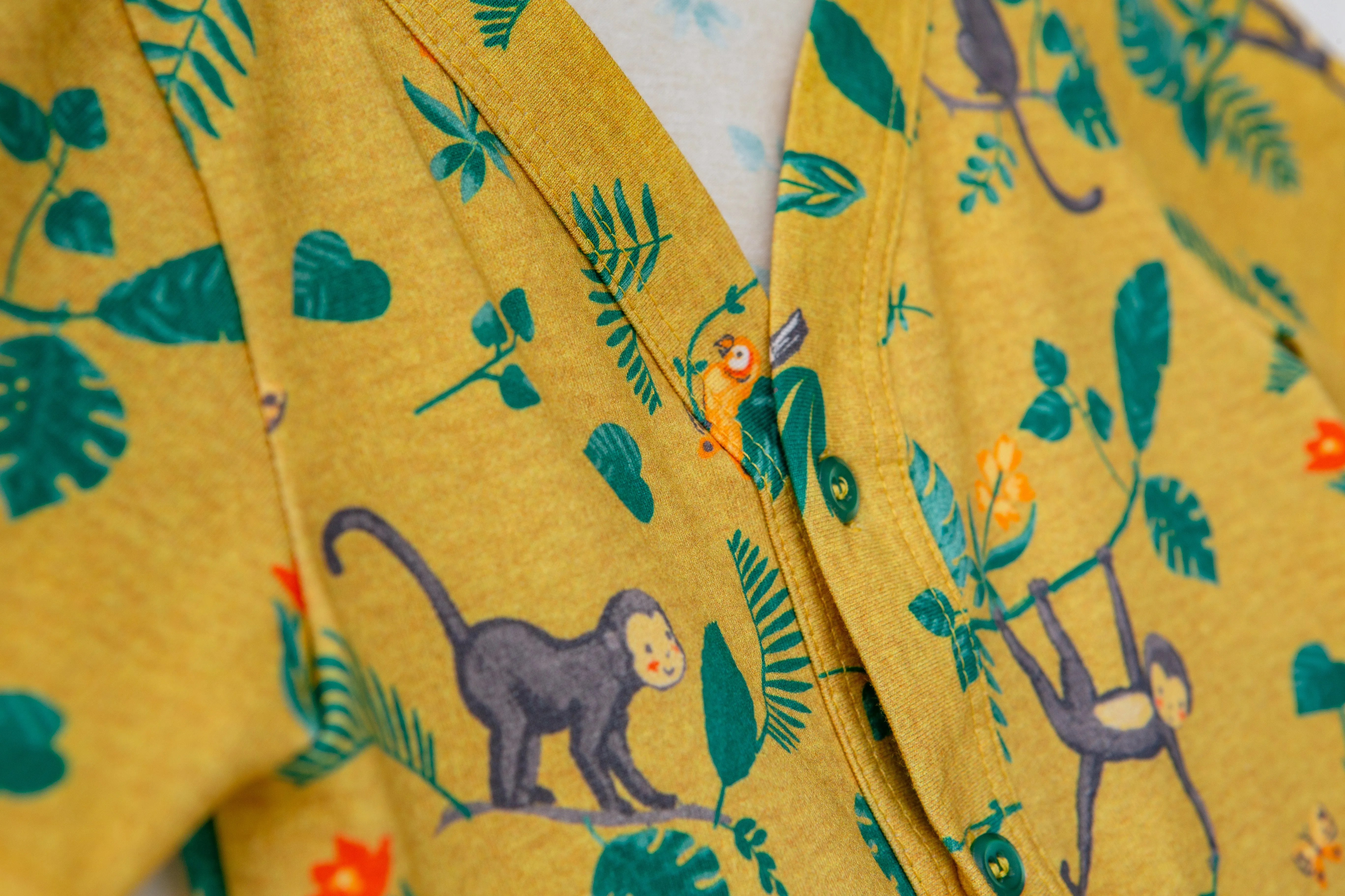 WALTER - KIDS’ PYJAMA SET WITH WILD PRINT
