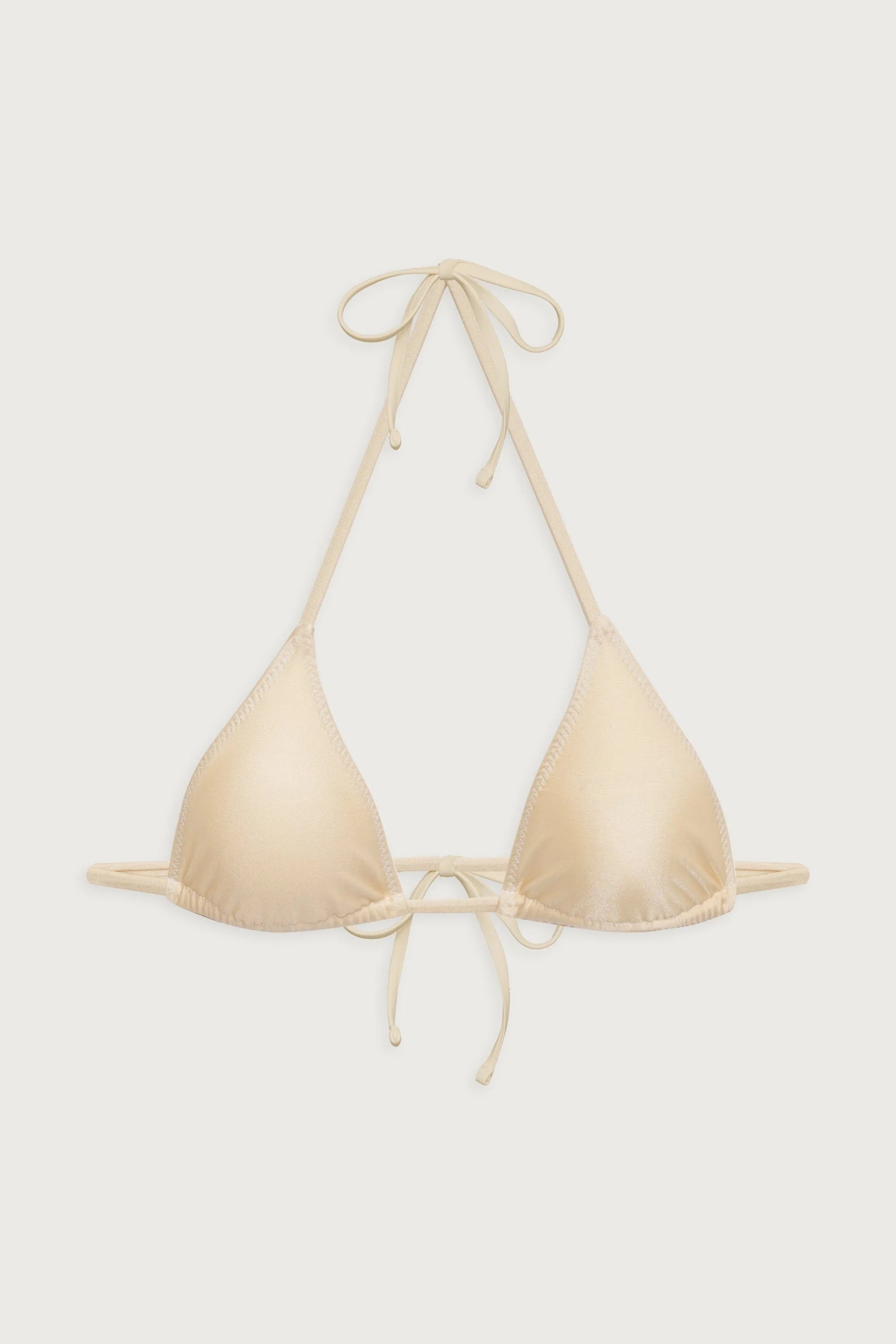 x DJERF AVENUE Sunrise Micro Bikini Top - Sand Castle